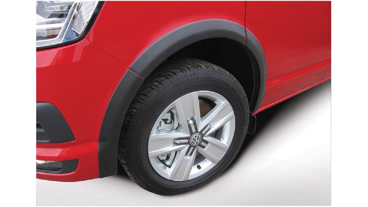 RGM+Set+extensions+de+garde-boue+sur+mesure+pour+Volkswagen+Transporter+T5+2003-2015+empattement+court+-+porte+glissante+%C3%A0+gauche+-+Noir